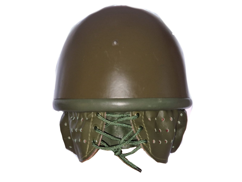 NVA Fallschirmjägerhelm Wz.63 DDR Tarnnetz MP-63 Kradmelder AKS-74N Motorradhelm Polen AKM-47 PM Rak – Bild 2