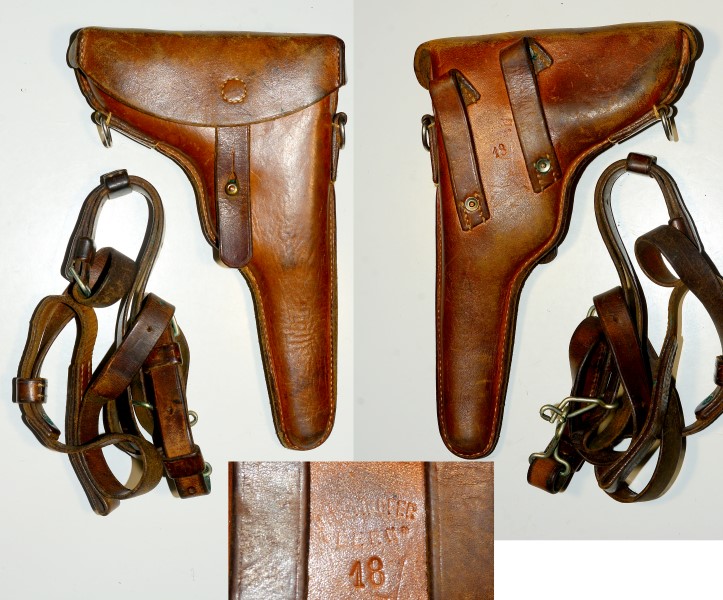 original schweizer Pistolentasche zur Luger 06 – Bild 1