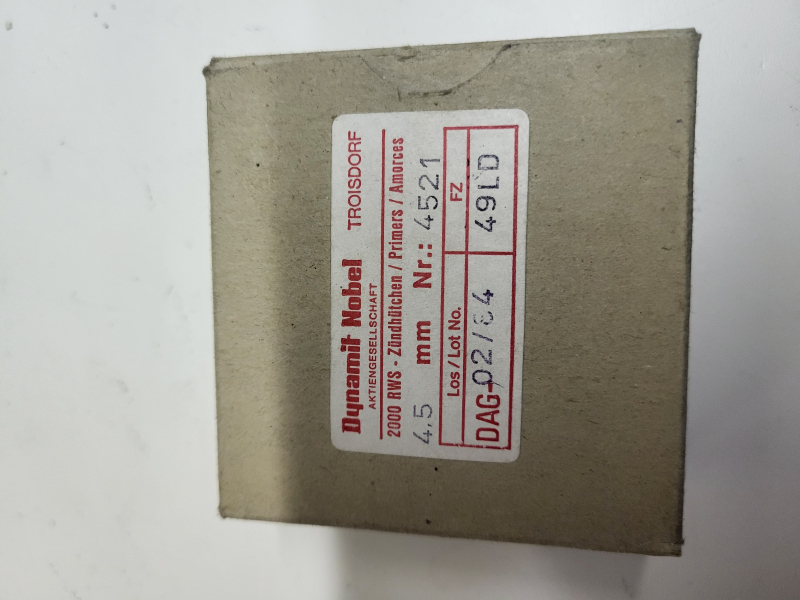 Zündhütchen Berdan von RWS 4521 – slika 1