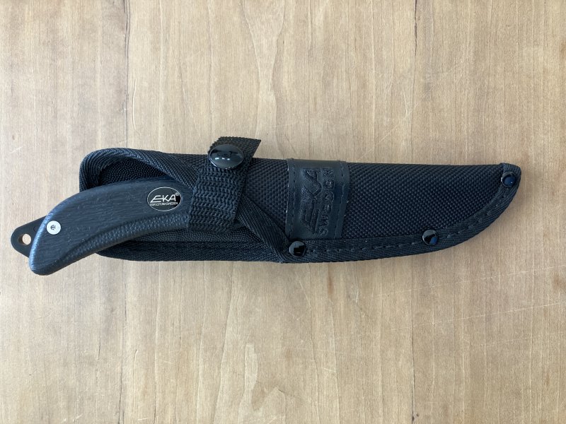 EKA SwingBlade G3 Jagdmesser – Sandvik 12C27 – mit Originalscheide – Bild 5