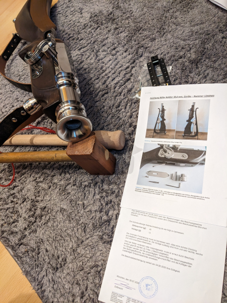 Böller Schaftböller 30mm, mit Beschuss bis 06/30. Ähnlich Stangassinger Schillinger Pfnür – Bild 5