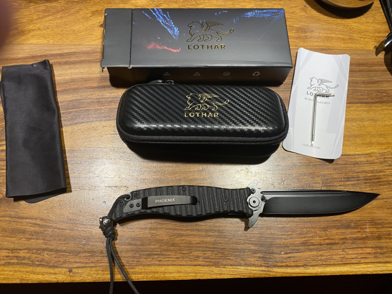 Lothar Phoenix Klappmesser Einhand taktisch – bilde 2