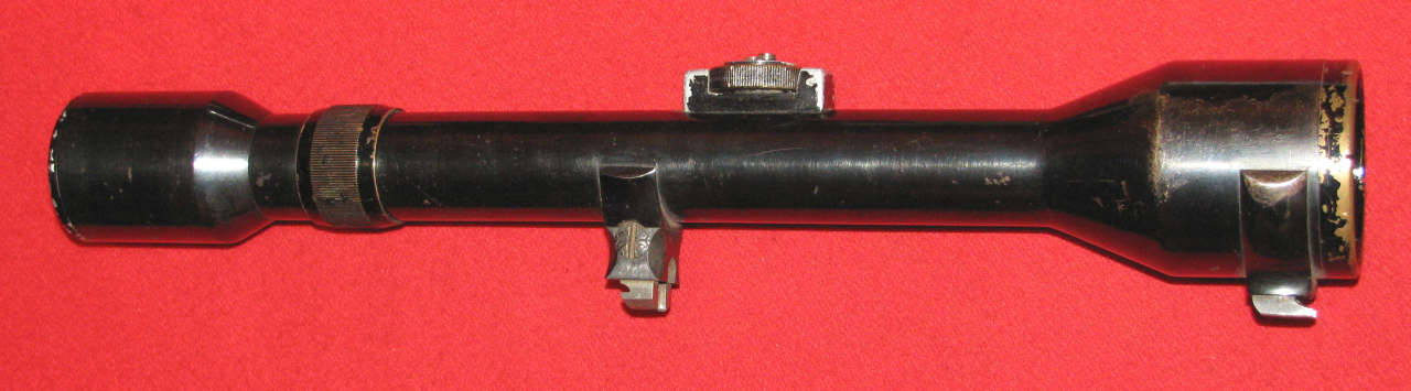 ZF / Zielfernrohr / Stahlglas, ein seltenes B. NICKEL 6x mit dem Absehen 1 – Bild 4