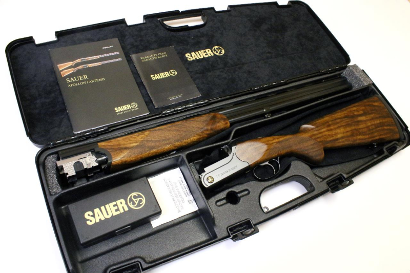 Bockdoppelflinte - Sauer & Sohn Mod. Apollon im Koffer | 12/76 – Bild 1