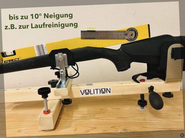 #VOLITION DOPE BENCHREST# EINSCHIEßBOCK EINSCHIESSVORRICHTUNG fürSauerBlaserMauserZeissSwarovski – billede 3