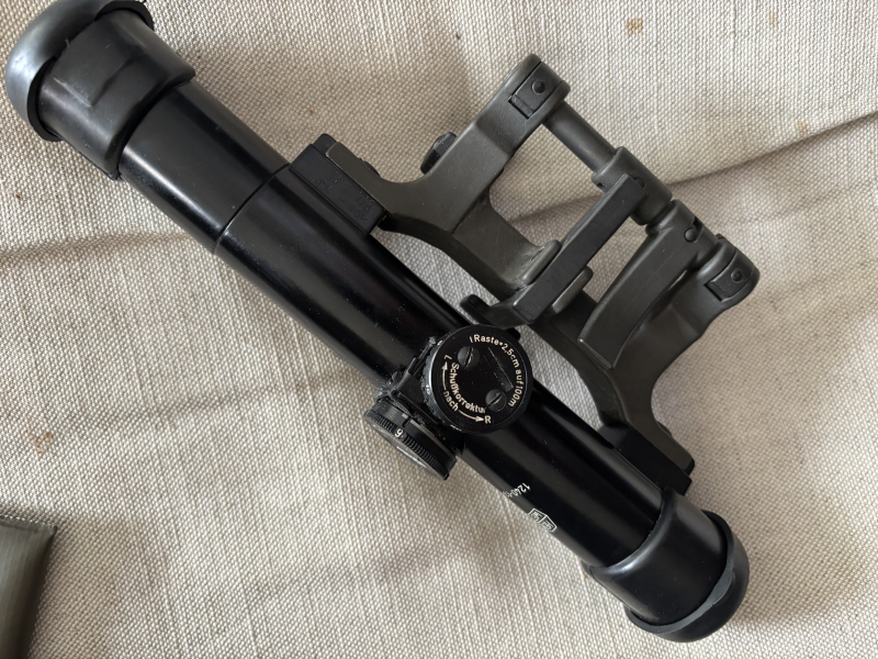 Orig.ZF Hensoldt m.Spannmontage komplett für HK – Bild 2