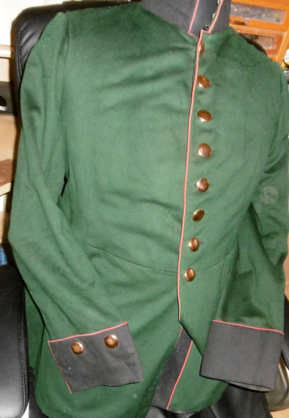 Waffenrock Sachsen Füsilier Regt. 108 Prinz Georg – Bild 4