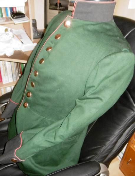 Waffenrock Sachsen Füsilier Regt. 108 Prinz Georg – Bild 3