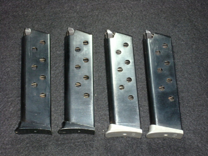 4 Magazine und 3 Griffschalen mit Schrauben für Hege 66 AP - 7,65 – Bild 2