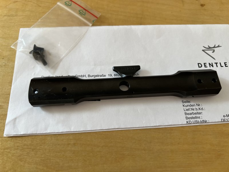 Dentler Montagebasis für HEYM SR 21 – Bild 1