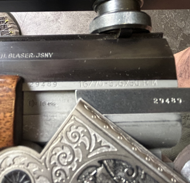 Blaser Bockbüchsflinte ES70 mit Schmidt&Bender – afbeelding 5