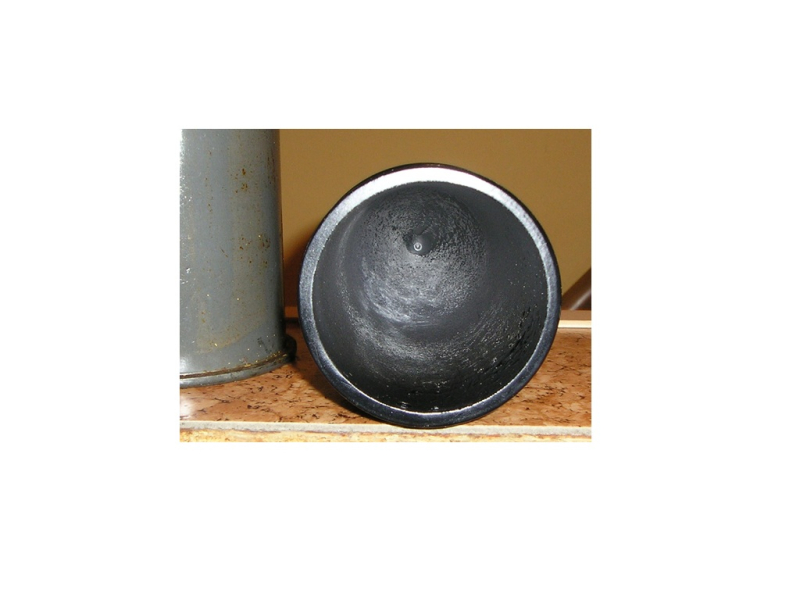 8,8 cm Hartkerndummygeschoss ohne Haube DEKO m. orig. Wehrmachthülse /Finnland – Bild 4