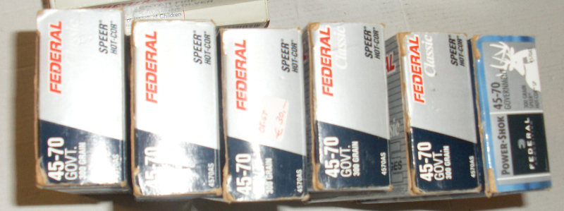 ca 100 Schuss 45/70 300gr – Bild 1