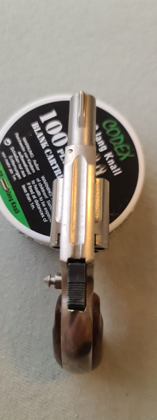 Little Joe, Kaliber .22 lang , PTB 380 , Schreckschussrevolver Röhm – Bild 6