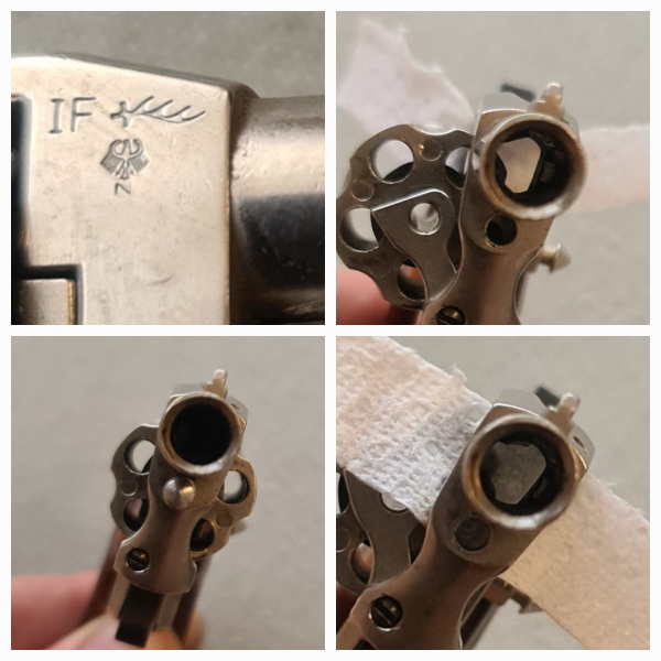 Little Joe, Kaliber .22 lang , PTB 380 , Schreckschussrevolver Röhm – Bild 4