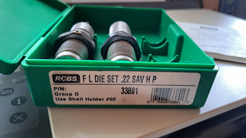 Matritze RCBS 22 SAV HP – Bild 1