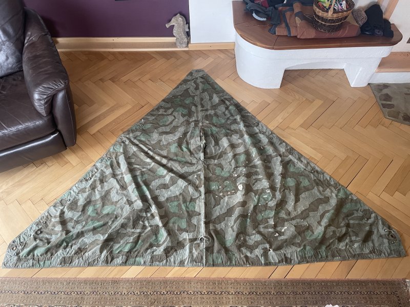 Wehrmacht Zeltplane Militaria – Bild 1