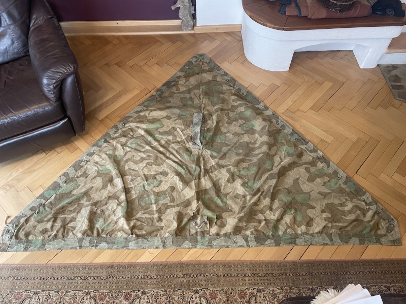 Wehrmacht Zeltplane Militaria – Bild 2