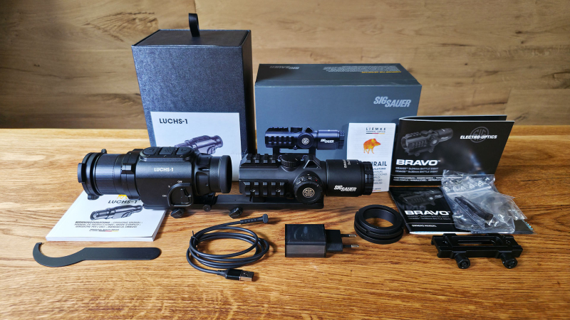 Liemke Luchs 1 + Liemke Multirail + SIG Bravo3 3x24 aus Lagerräumung AB 1€ !!! – Bild 1