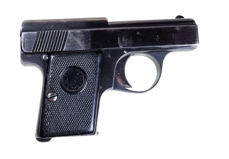 Westentaschenpistole, August Menz, Liliput, 6,35mm Browning – Bild 1