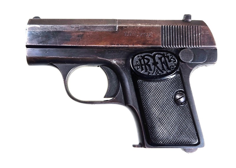 Westentaschenpistole, Rheinische Metallwaren- und Maschonenfabrik Sömerda, Dreyse, 6,35mm Browning – Bild 2