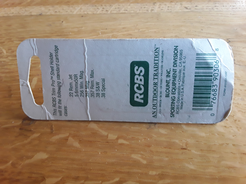 RCBS Trim Pro Hülsenhalter #6 – Bild 2