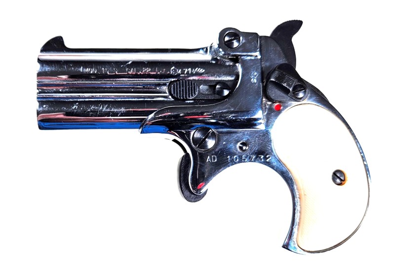 Derringer, Röhm, 15 S, .22lr, mit Holster – kuva 4