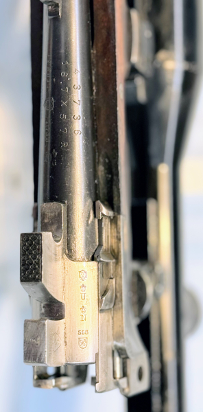 Bockbüchsflinte Gebr. Merkel Suhl Kal. 7x57R / 16/70 mit Zf – Bild 3