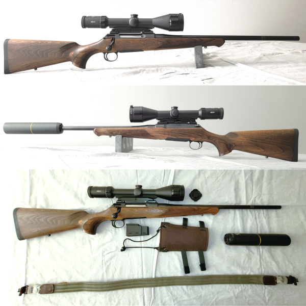 Sauer 100 Classic .30-06 Sp ZF Meopta MeoStarR2 RD NR BD 2,5 - 15x56 Dentler Basic Stalon Rusan – Bild 2