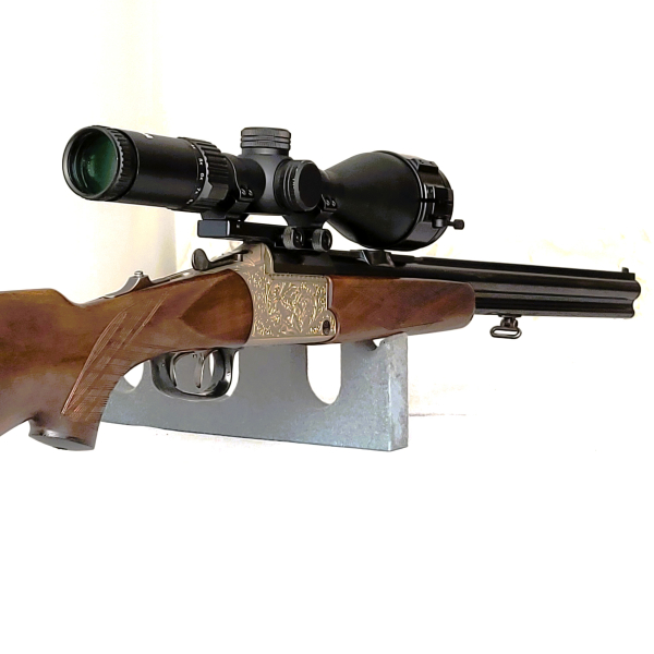 BBF Blaser Mod. ES67 Arabesken 5,6x50R Mag. & 12/70 ZF AKAH 3 - 12x56 Recknagel Rusan – Bild 1