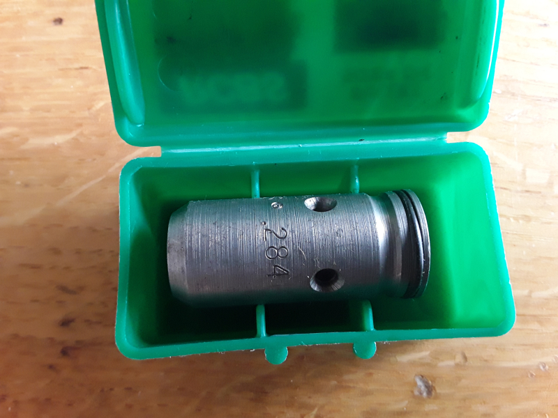 RCBS Bullet Sizer/Einsatz Nr.284 für Kalibrier-u. Fettpresse – Bild 2