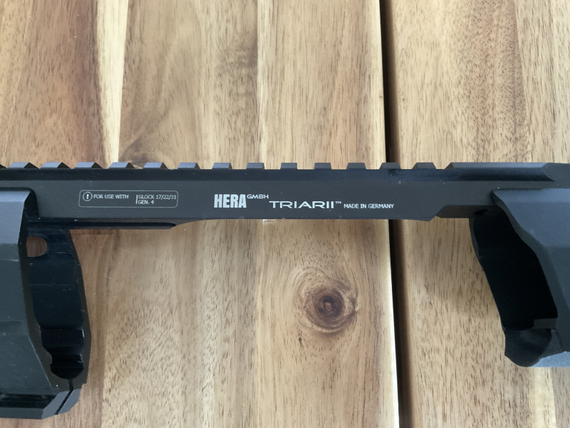 Hera Arms Triarii mit Klappschaft Glock Gen.4 – Bild 2