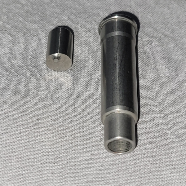 Reduzierhülse Fangschussgeber .357 Mag. / .38 Spec. auf .22 lfb / .22 lr 39 mm – Bild 2