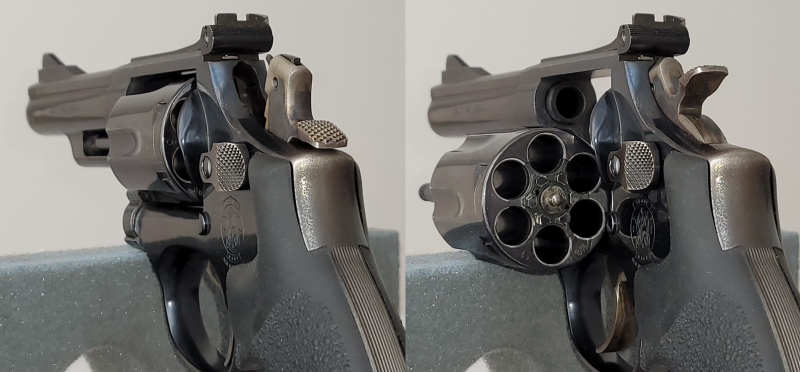 Revolver Smith & Wesson S&W 19-6 .357 Mag. 4" Hogue – Bild 6