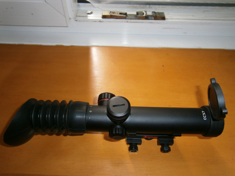 ZIEL OPTIC 4x20 PASSEND FÜR REAL SWORD TYPE 97 – Bild 3