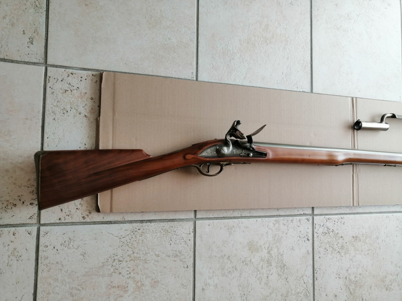Pedersoli Steinschlossgewehr Crice 1762 im Kal.75 – Bild 4