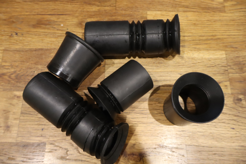 Konvolut von 5 Augenmuscheln – Bild 1