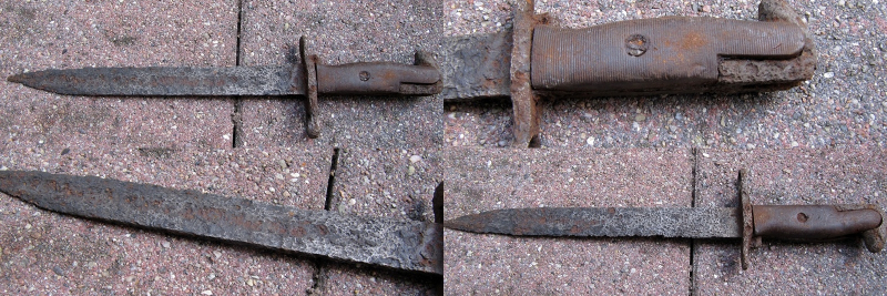 Original U.S. WW2 M1 Garand Bajonett – Bild 1