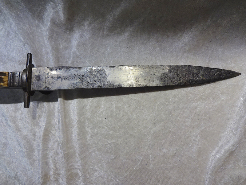 schwerer Hirschfänger um 1900, Hoflieferant Berlin – Bild 5