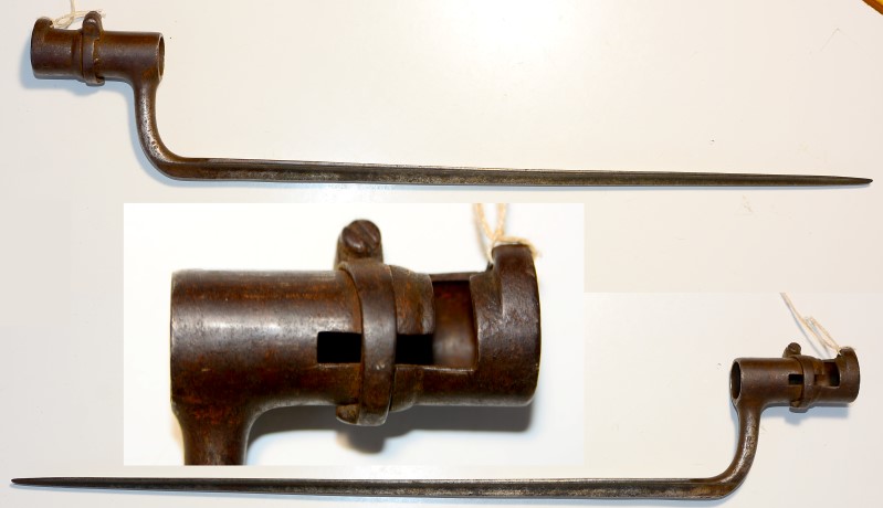 Tüllenbajonett, Klngenlänge 38,5 cm – Bild 1
