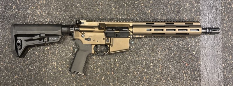 Messerschmitt AR 15 10,5“ Cerakote Bronze, kein Schmeisser Oberland Arms Heckler Koch Savage – Bild 1