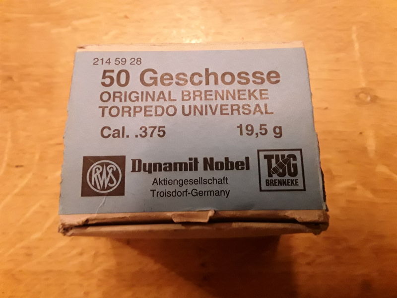 50 Geschosse RWS Kaliber .375 19,5g TUG – Bild 1