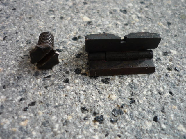 MP40 Klappkimme Kimme Sicherungsschraube – Bild 1