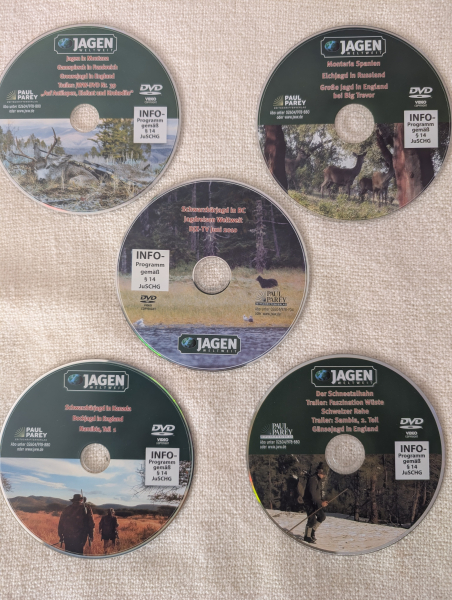 5 x DVD Jagen Weltweit – Bild 1