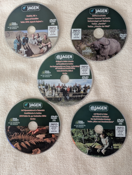 5 x DVD Jagen Weltweit – Bild 1