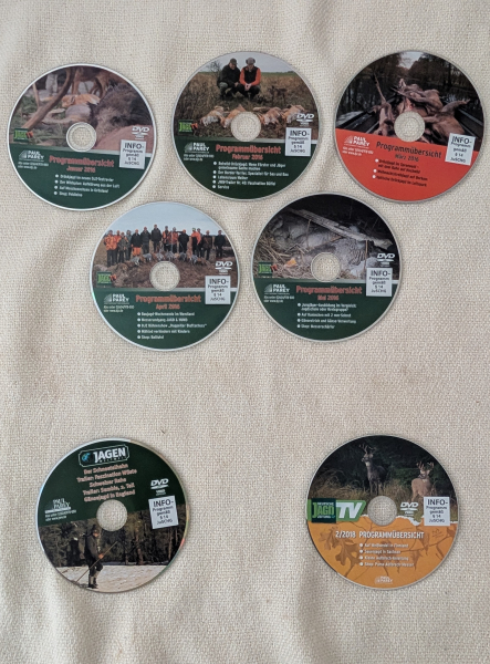 6 x DVD DJZ TV 1 x DVD Jagen Weltweit – Bild 1