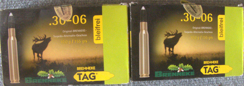 Büchspatrone Brenneke .30-06 TAG – Bild 1