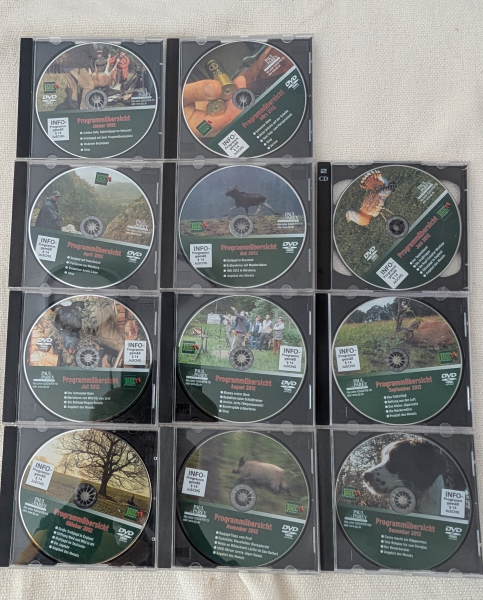 11x DVD DJZ TV Jahrgang 2012 – Bild 1