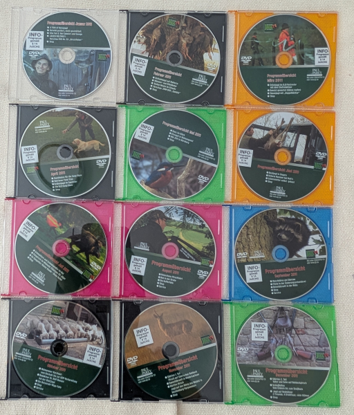 12x DVD DJZ TV Jahrgang 2011 komplett – Bild 1