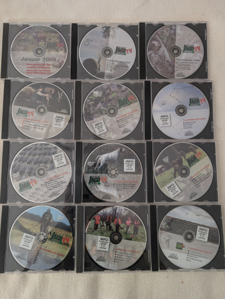 12x DVD DJZ TV Jahrgang 2009 komplett – Bild 1